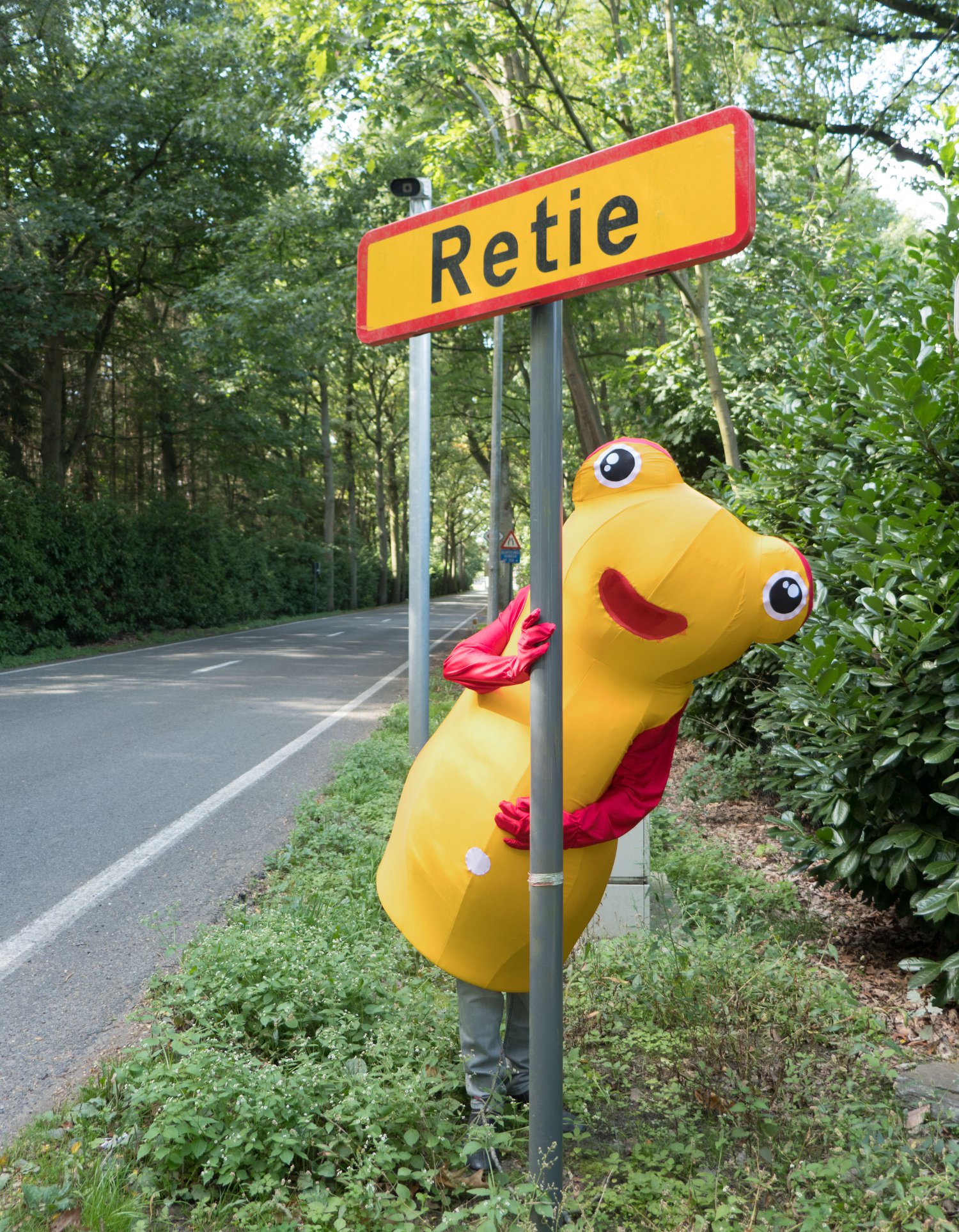 Krikkrak: een mascotte die overal opduikt en mee feest